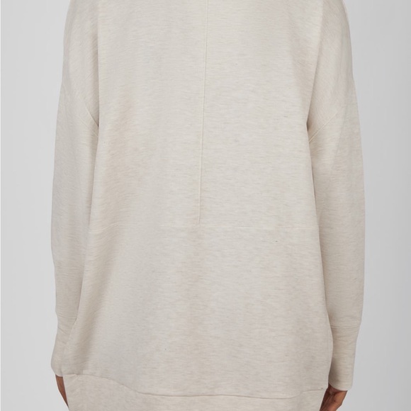 NWT! $132 Nordstrom Yogalicious London Open Front Scuba Cardigan - S - Picture 8 of 11